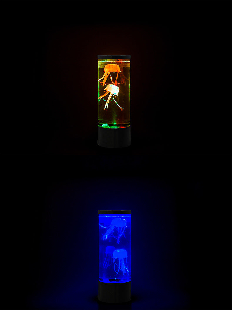 NOVU Medusa · Lámpara de Medusas con Acuario LED (16 colores)