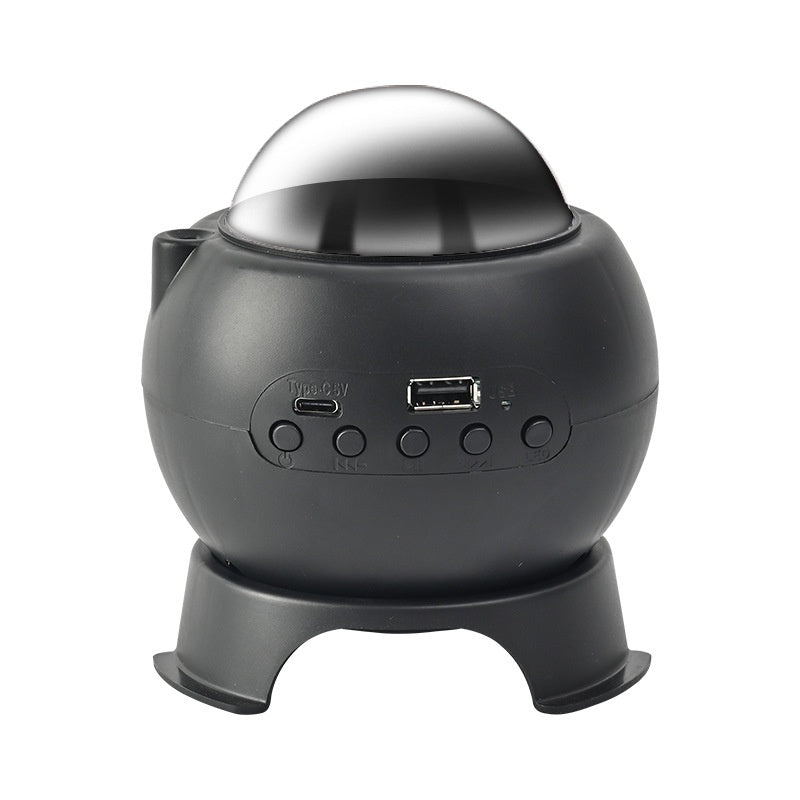 NOVU Aurora · Proyector Galaxia con Altavoz Bluetooth y Luz Nocturna