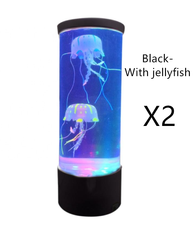 NOVU Medusa · Lámpara de Medusas con Acuario LED (16 colores)