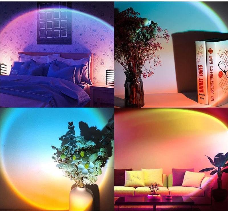 NOVU Solé · Proyector de Atardecer RGB con Trípode